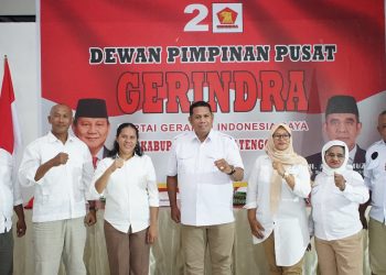 Partai Gerindra Malra Konsisten Akan Menangkan Pasangan DAMAI