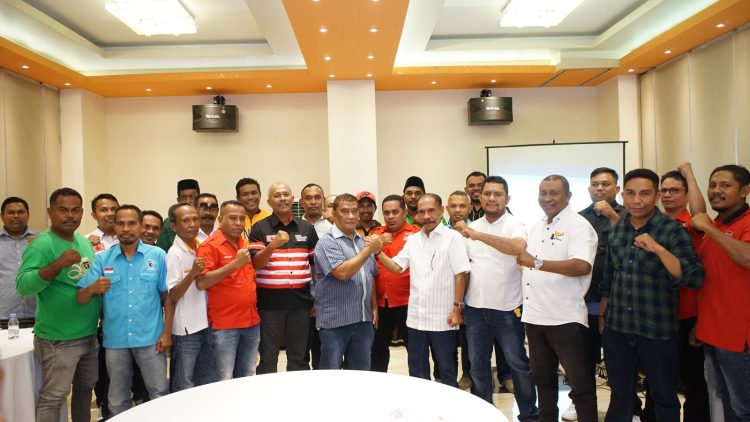 Bersama 8 Parpol Koalisi, Maryadat Bahas Gerak Awal Pemenangan