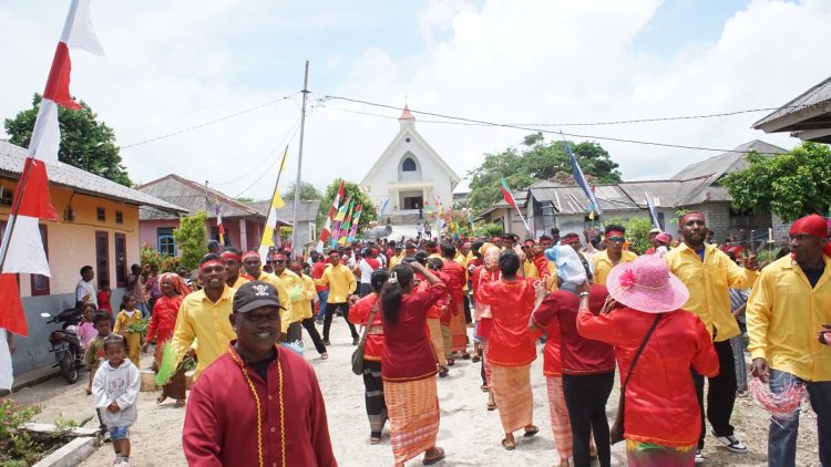 Tepis Isu Paslon 01 dari Kei Besar, Ohoidertom Deklarasi 100 Persen Maryadat