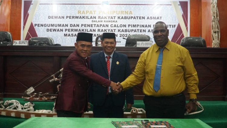 DPRK Asmat Umumkan Pimpinan Defenitif Periode 2024-2029