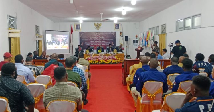 Ketua KPU Asmat Minta Semua Pihak Sukseskan Pleno Rekapitulasi Tingkat Kabupaten