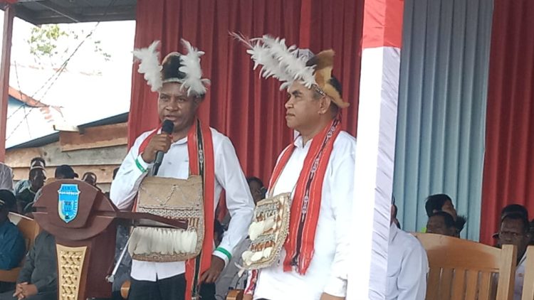 Sambutan Perdana Bupati Asmat; Tahapan Pilkada Selesai, Tinggalkan Perbedaan