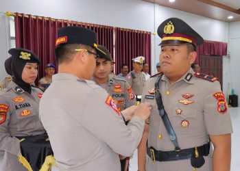 Sertijab Kapolsek Dullah Selatan Polres Tual Berlangsung Khidmat