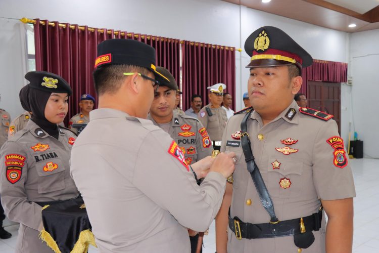 Sertijab Kapolsek Dullah Selatan Polres Tual Berlangsung Khidmat