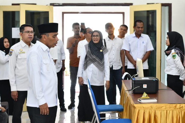 Wawali Tual Gelar Sidak Dadakan, Tekankan Disiplin dan Layanan Optimal Pasca Libur Panjang