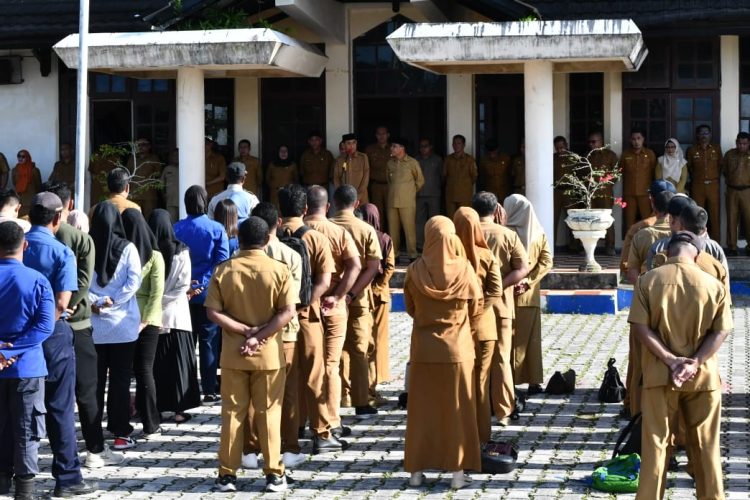 Walikota dan Wakil Walikota Tual Ajak ASN Tingkatkan Pelayanan Prima 