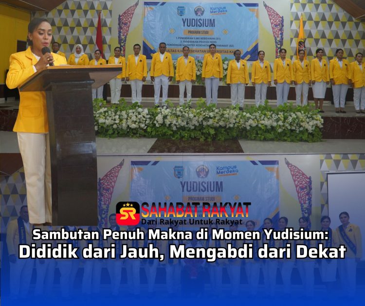 Sambutan Penuh Makna di Momen Yudisium:  Dididik dari Jauh, Mengabdi dari Dekat