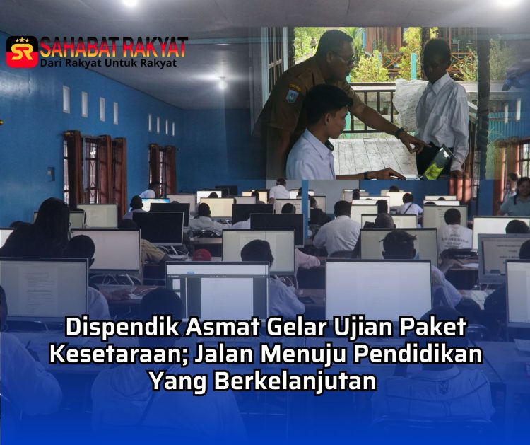 Dispendik Asmat Gelar Ujian Paket Kesetaraan; Jalan Menuju Pendidikan Yang Berkelanjutan