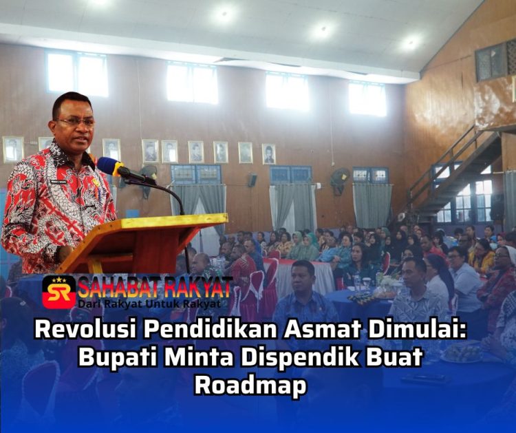 Revolusi Pendidikan Asmat Dimulai: Bupati Minta Dispendik Buat Roadmap