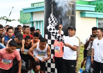 Ribuan Pelari Meriahkan Fun Run Pembuka HUT ke-18 Kota Tual