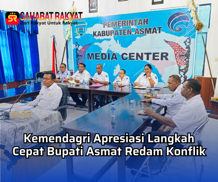 Kemendagri Apresiasi Langkah Cepat Bupati Asmat Redam Konflik