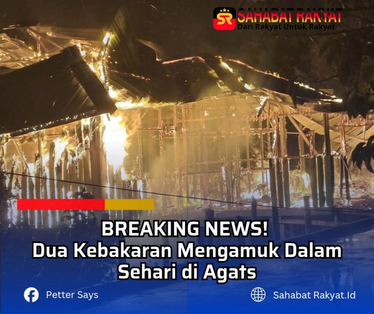 BREAKING NEWS! Dua Kebakaran Mengamuk Dalam Sehari di Agats