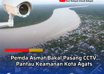 Pemda Asmat Bakal Pasang CCTV, Pantau Keamanan Kota Agats
