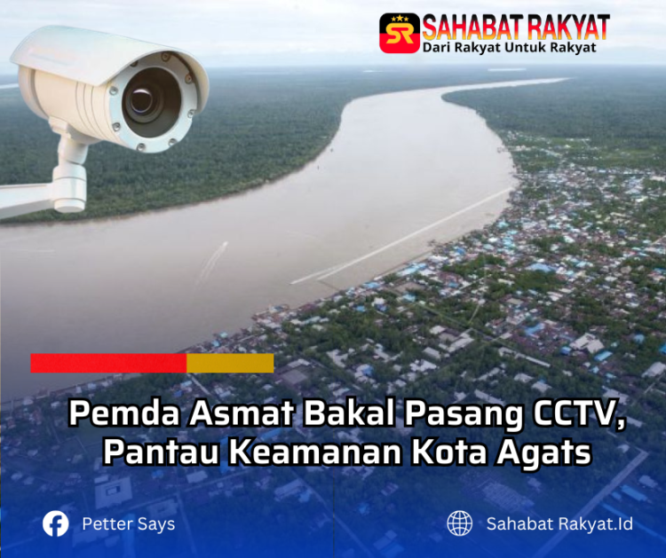 Pemda Asmat Bakal Pasang CCTV, Pantau Keamanan Kota Agats