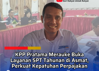 KPP Pratama Merauke Buka Layanan SPT Tahunan di Asmat, Perkuat Kepatuhan Perpajakan