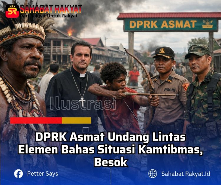 DPRK Asmat Undang Lintas Elemen Bahas Situasi Kamtibmas, Besok