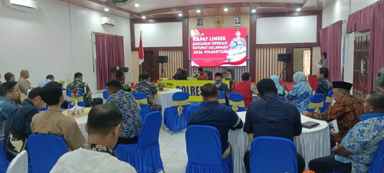 Sinergi Amankan Lebaran: Wawali Tual Hadiri Rakor Operasi Ketupat Salawaku 2026