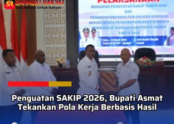 Penguatan SAKIP 2026, Bupati Asmat Tekankan Pola Kerja Berbasis Hasil
