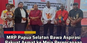 MRP Papua Selatan Bawa Aspirasi Rakyat Asmat ke Meja Perencanaan Otsus 2027