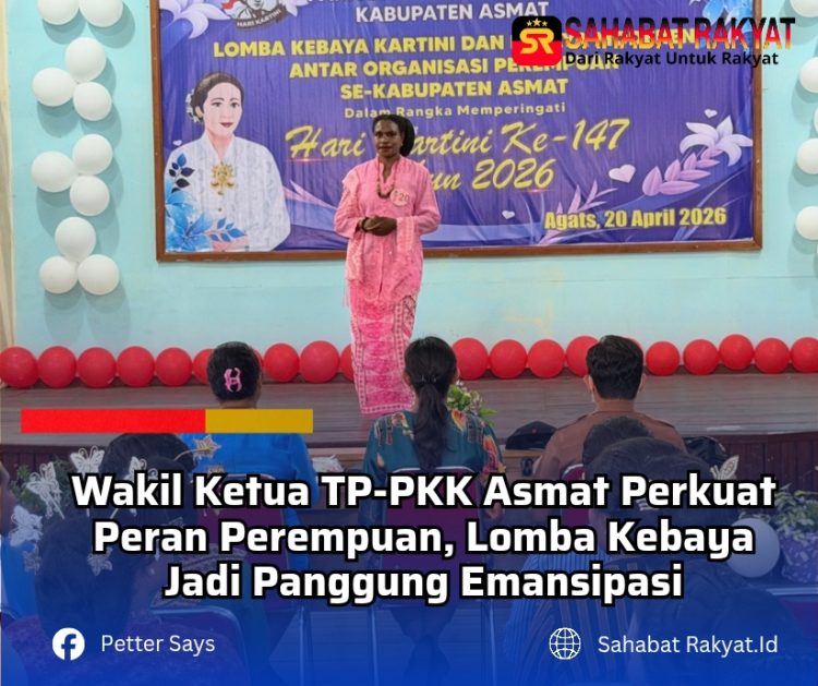 Wakil Ketua TP-PKK Asmat Perkuat Peran Perempuan, Lomba Kebaya Jadi Panggung Emansipasi