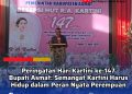 Peringatan Hari Kartini ke-147 Bupati Asmat: Semangat Kartini Harus Hidup dalam Peran Nyata Perempuan