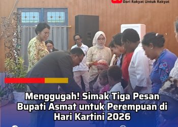 Menggugah! Simak Tiga Pesan Bupati Asmat untuk Perempuan di Hari Kartini 2026