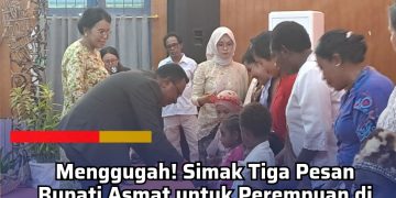 Menggugah! Simak Tiga Pesan Bupati Asmat untuk Perempuan di Hari Kartini 2026