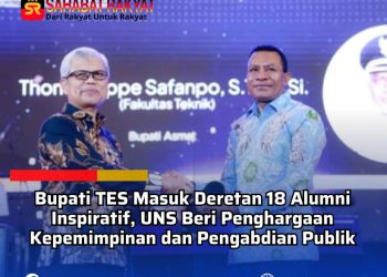 Bupati TES Masuk Deretan 18 Alumni Inspiratif, UNS Beri Penghargaan Kepemimpinan dan Pengabdian Publik