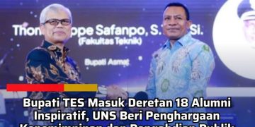 Bupati TES Masuk Deretan 18 Alumni Inspiratif, UNS Beri Penghargaan Kepemimpinan dan Pengabdian Publik